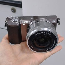 Sony Alpha A5100 Mirrorless Digital Camera 24.3 MP with 16-50mm Lens -Brown