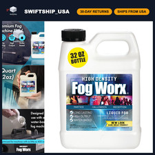 High Density Fog Juice - 32oz Odorless Water-Based Fluid for 400-1500W Machines