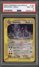 PSA 8 POKEMON AQUAPOLIS NIDOKING HOLO 2003 #150 CRYSTAL SECRET RARE on eBay