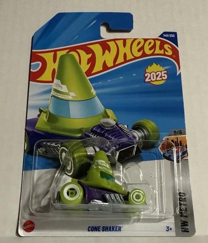 2025 Hot Wheels ~ Cone Shaker ~ HW Metro ~ grün ~ NEU