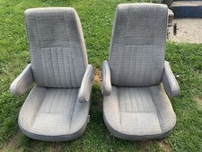 87-91 Ford Bronco Captain Chair Seats Manual Gray Read Add Xlt Eddie Bauer