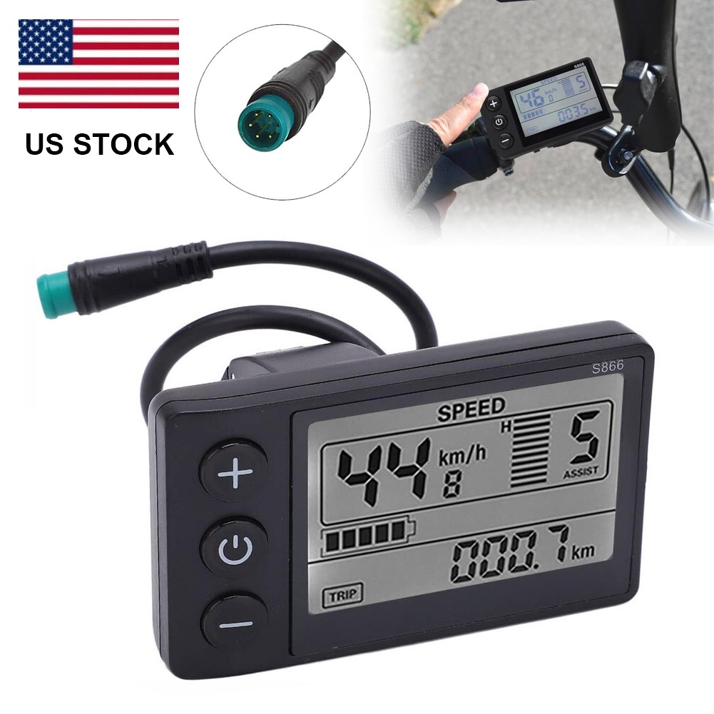 LCD Display For E-bike 24V/36V/48V E-Bicycle MTB Part Electric Bike Scooter 5Pin