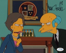 Jane Fonda Signed Autographed 8x10 Photo Simpsons Maxine Lombard ACOA #2