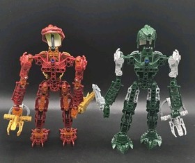 Lego 8727 Bionicle  Toa Inika Toa Jaller & Toa Kongu