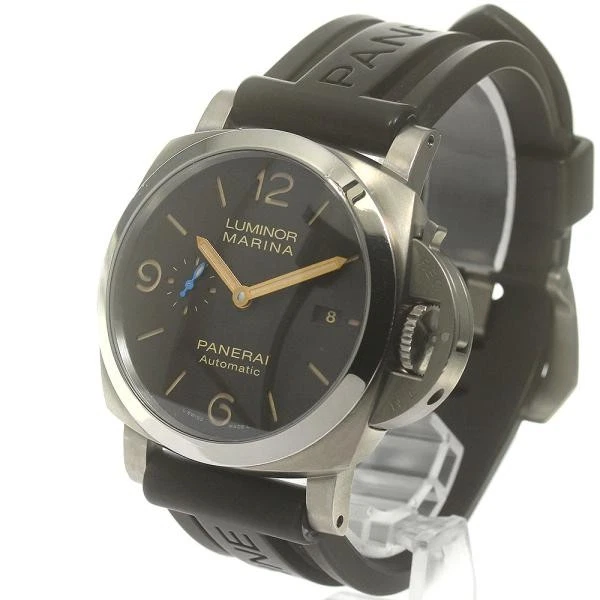 Panerai — Officine Panerai Luminor Marina 1950 PAM01351 44mm Ti Automatic Watch #C3088