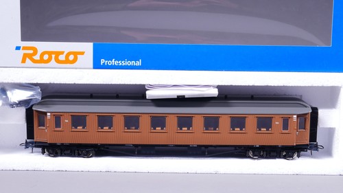 H0 AC Roco 44262 Reisezugwagen 2. Kl. 744 NSB in OVP #TX_55 | Zustand: Gebraucht