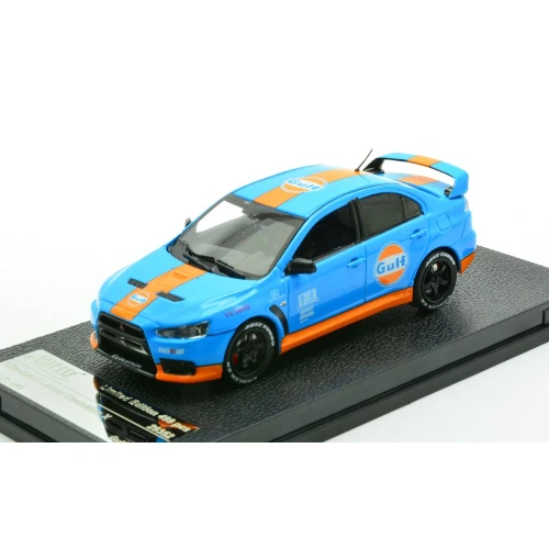 MITSUBISHI LANCER EVO X 2012 GULF VERSION 1:43 Vitesse Auto Stradali Modellino N - Immagine 2 di 3