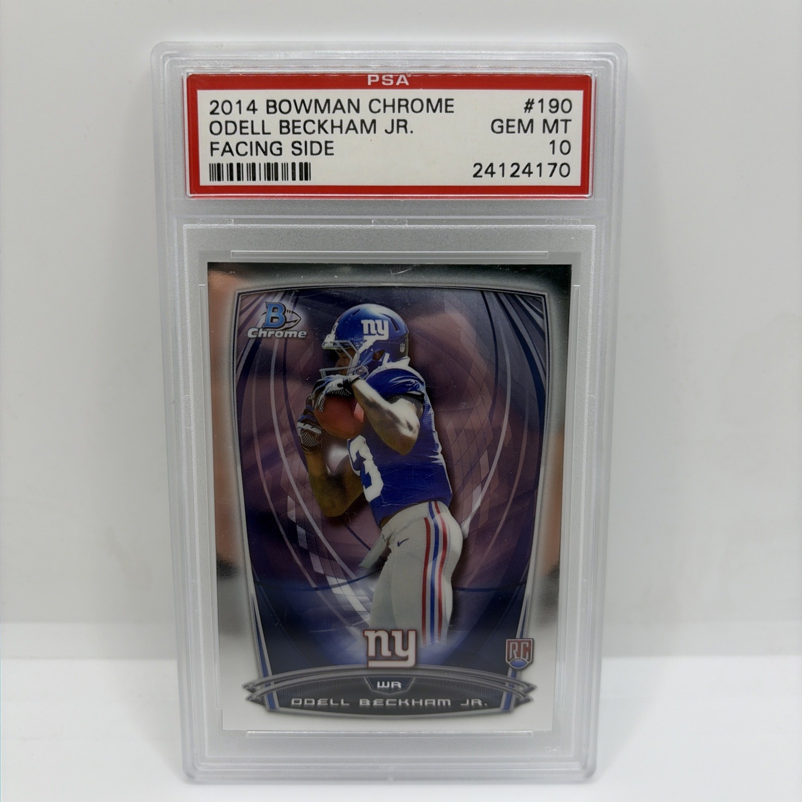 Odell Beckham Jr. Bowman Chrome #190 Base