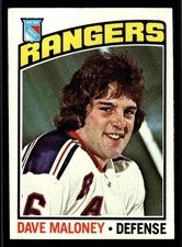 1976-77 Topps Dave Maloney #181 - New York Rangers