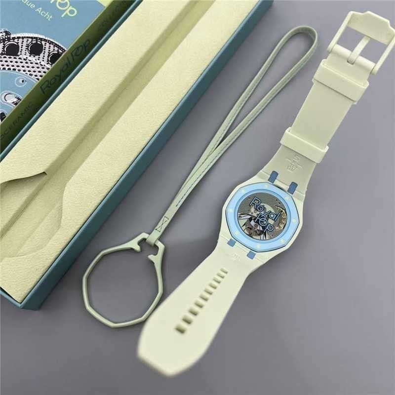 Swatch x Audemars Piguet Royal Pop Blaue Acht SSX03W102N Bioceramic ...