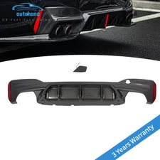 Carbon For 2017+ BMW G30 530i 540i M5 CS Style Look Rear Bumper Diffuser