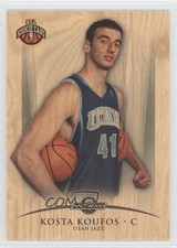 2008-09 Topps Hardwood Wood 63/299 Kosta Koufos (Posing) #121 0i0