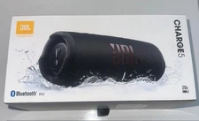 JBL Charge 5 Portable Bluetooth Speaker IP67 Waterproof Black NEW