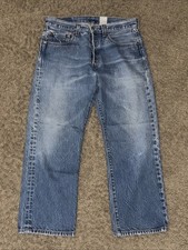 Vintage Levis 501xx Jeans Mens 33x30 Blue Button Fly USA Made Denim