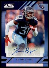 2019 Score Signatures Kevin Byard #SI-KB Auto