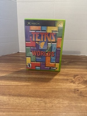 Tetris Worlds Original Xbox Game Complete Working Puzzle THQ