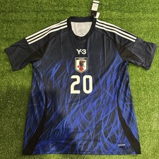 Japan 2024 Kubo Adidas Y-3 Soccer Jersey Shirt Kit Men's JPN 3XL US L BNWT