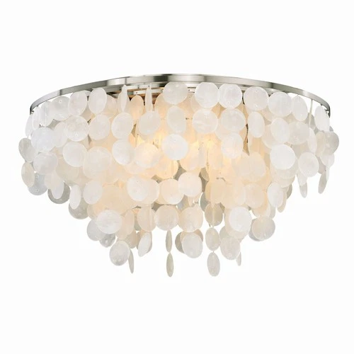Vaxcel - Elsa 5-Light Flush Mount in Transitional and Waterfall Style 14 Inches - Picture 1 of 4