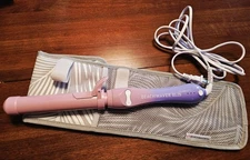 Beachwaver Pink Sunset B1 Rotating Curling Ceramic Hair Iron 1 in w/heat sleeve