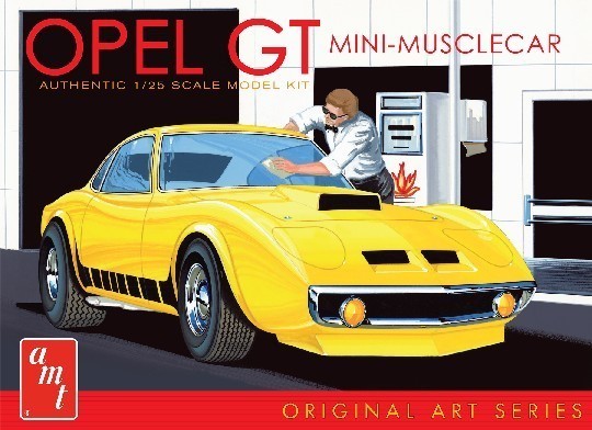 1968 Opel Gt Mini Muscle Car 1 25 Amt 5 Gunstig Kaufen Ebay
