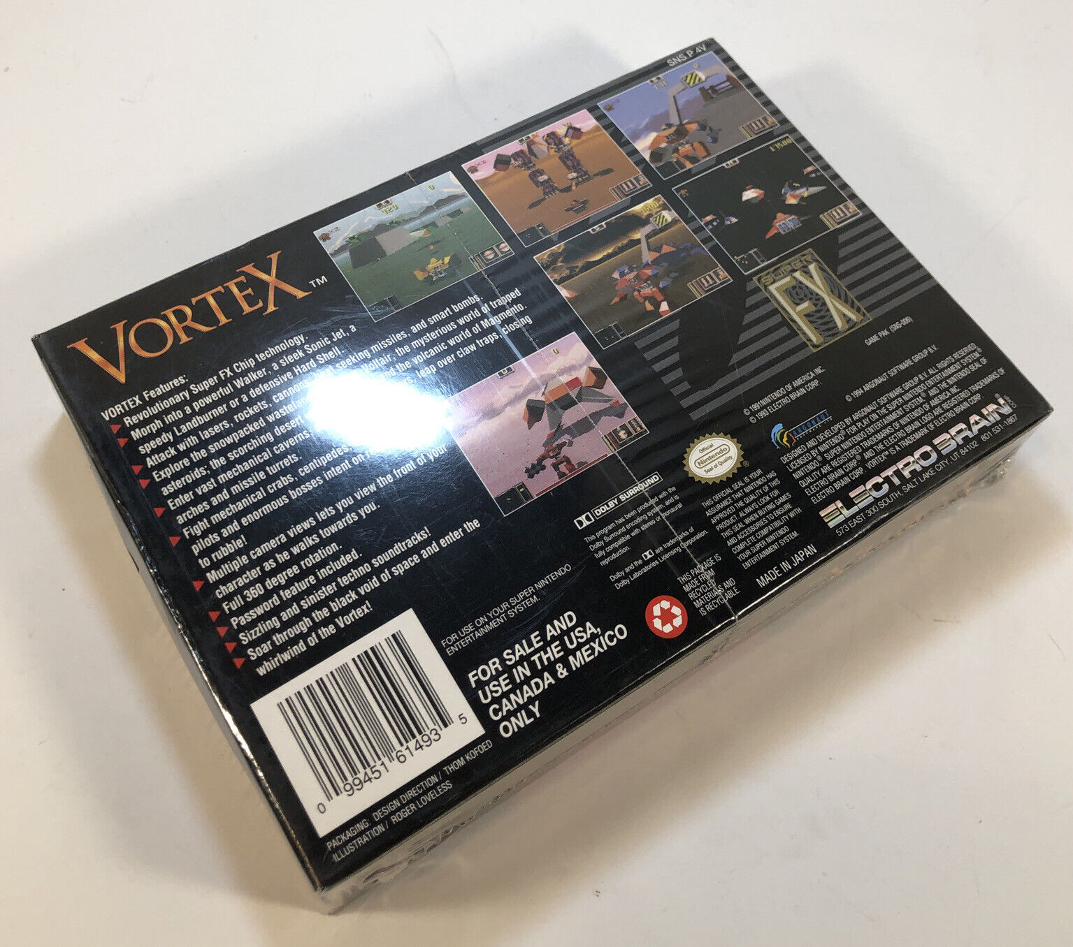 Vortex (1994), SNES Game