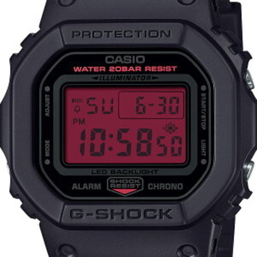 G-SHOCK DW-5600BBR-1JF ブラック レッド 限定品 DW-5600BBR-1JF | CASIO