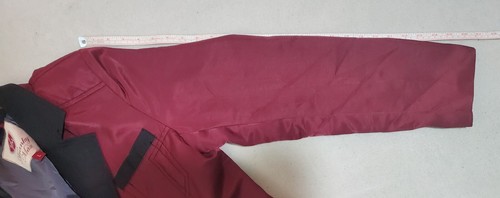 Franky Max Vintage Burgundy Blazer Evening Jacket Large - Picture 4 of 6