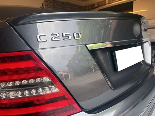 2011-2014 Fit For Mercedes Benz C C204 Coupe A-Type Trunk Spoiler C250 Painted - Picture 6 of 7