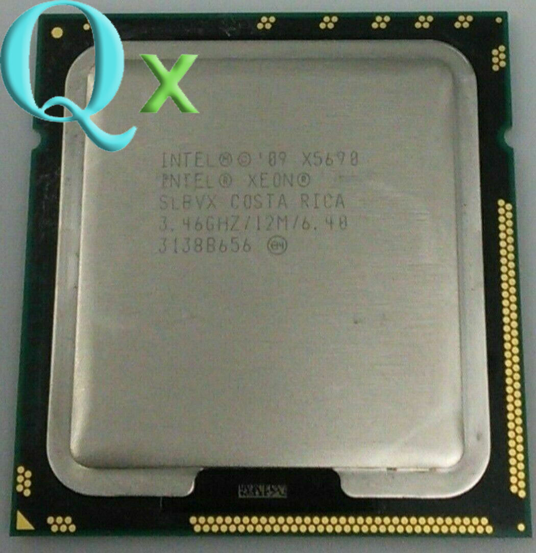 Intel Xeon X5690 LGA1366 CPU Processor 3.46GHz 6 Core 6.4G