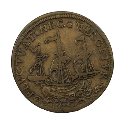France Henri III Paris Local Administration Brass Jeton Token Nuremberg F.3385