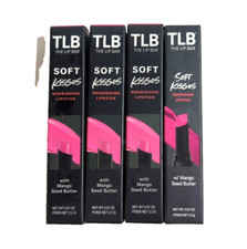  4 The Lip Bar Soft Kisses Nourishing Vegan Lipstick, Firecracker Pink