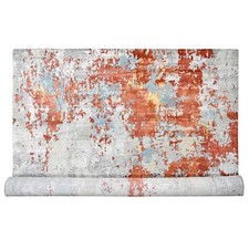12' x 17'10" Gainsboro WoolSilk Mosaic Design Hand Knotted Oversized Rug R84591