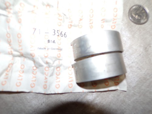 NOS German Glyco#71-3566/4,VW#056198501std Rod Brngs VW Rabbit,Golf,Jetta,Dasher - Picture 6 of 9