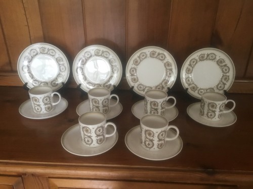 Susie Cooper Venetia Coffee Set 16pce - Picture 3 of 6