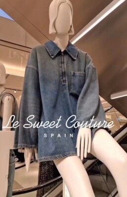 Robe En Jean Débardeur ZARA - Taille S, Bleue, Longueur Genou, En Très Bon état Occasion