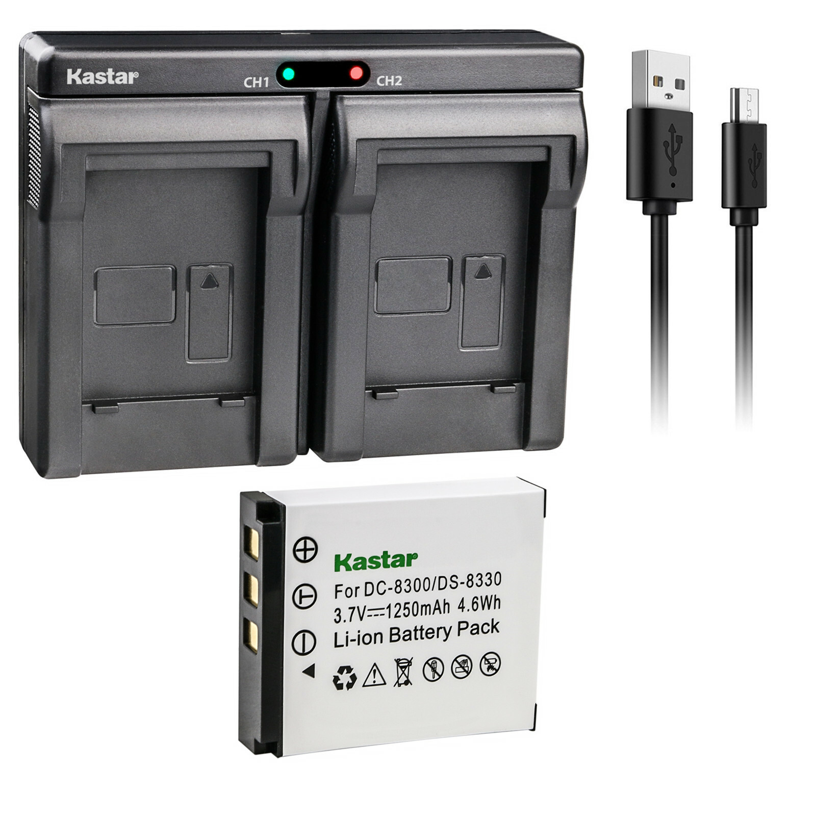 Cavo USB ABLEGRID Per Fotocamera Vivitar ViviCam 3000, 4345, 4385, 5385, 5386, 6300, 8300 - Foto 2