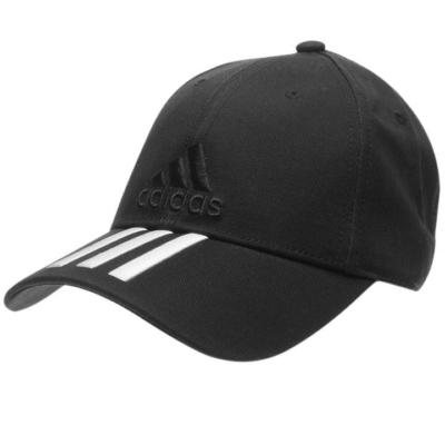 Adidas Performance Herrenkappe 3 Streifen schwarz/weiß neu