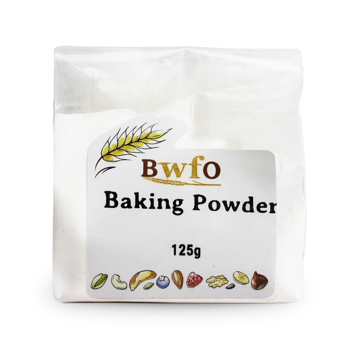 Baking Powder 125g | BWFO | Free UK Mainland P&P