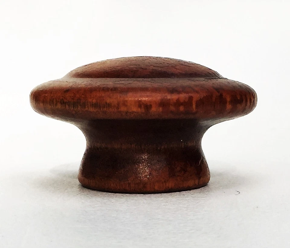 ВОССТАНОВЛЕННЫЙ Грибной Кленовый Кабинет Ручка Дерево Старинная Фурнитура Колониальный Ящик Тяга - Изображение 4 из 4