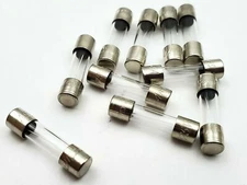 Lot of 10 Bussmann GMA4 125V 4 Amp Fast Acting Glass Fuses 5 x 20 MM