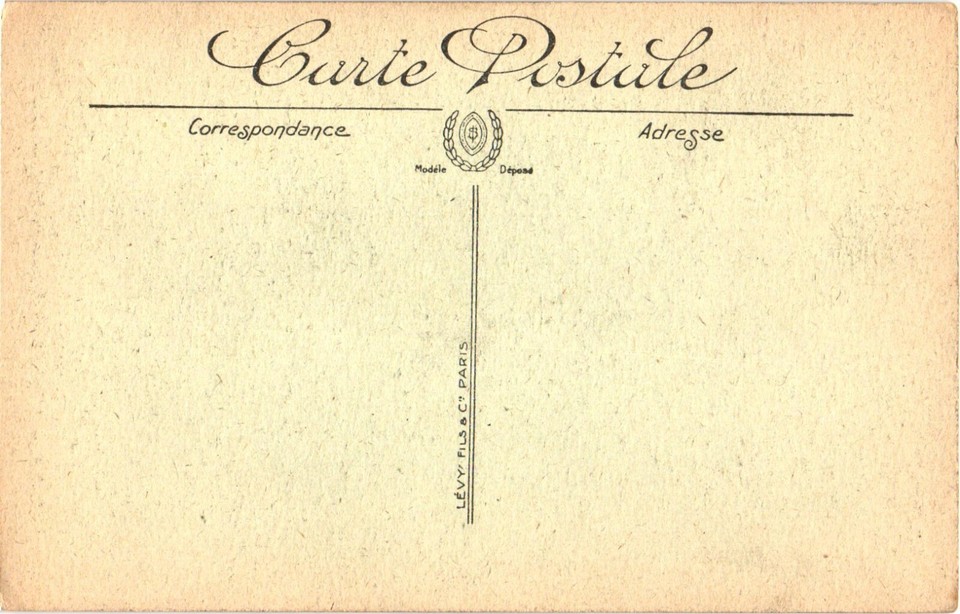Paris France Church of SaintÉtienneduMont Bird's Eye View Postcard