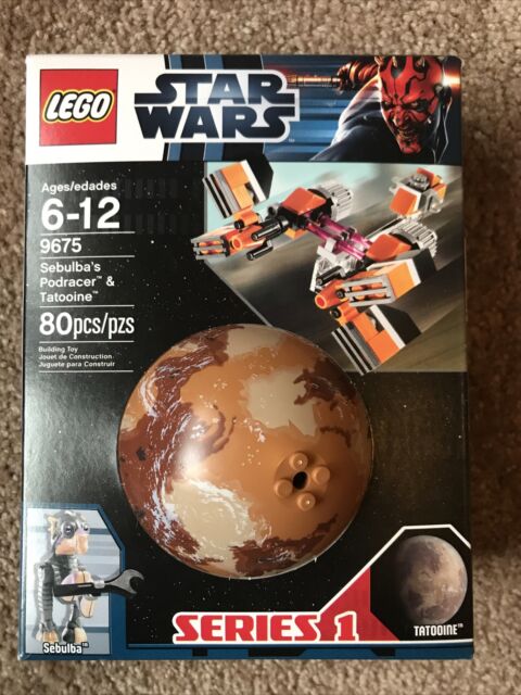 LEGO Star Wars Sebulba's Podracer & Tatooine (9675) for sale 
