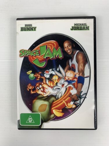 Space Jam DVD NBA Basketball Michael Jordan R4 Disco casi como nuevo - Imagen 1 de 4