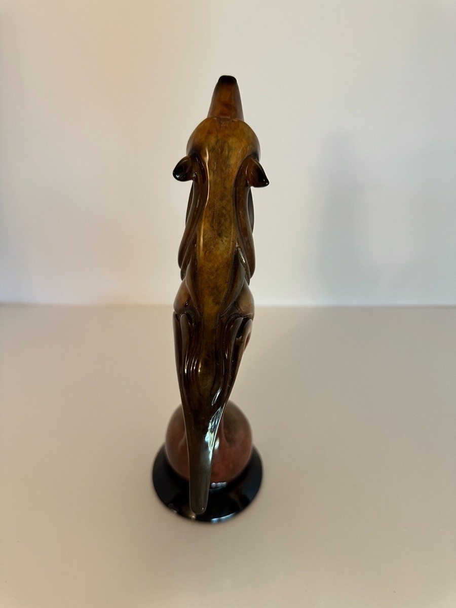 Mill Creek Studio IMAGO Wolf Sculpture Blue Note-Wolf Stephen