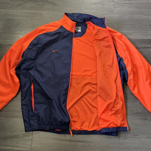 Vintage Nike Orange And Blue Windbreaker Size XL - Picture 11 of 20