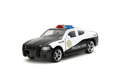 Jada 1:32 Fast & Furious 2006 Dodge Charger Police Diecast Model Car 33666 New - 第 7/9 張圖片