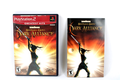 Baldurs Gate Dark Alliance PlayStation 2 PS2 - CIB Complete with