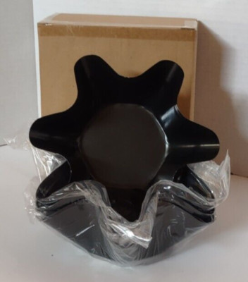Set of 4 Taco Salad Tortilla Bowls Form Molds Non-Stick Metal Baking Pan 6.5''