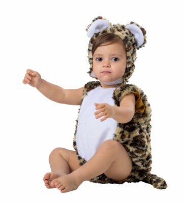 Dress-Up-America Leopard Costume for Babies - Baby Animal Dress Up - Infant Leop