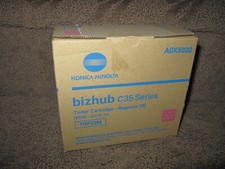 Konica Minolta TNP22M Magenta Toner Cartridge OEM Genuine A0X5332